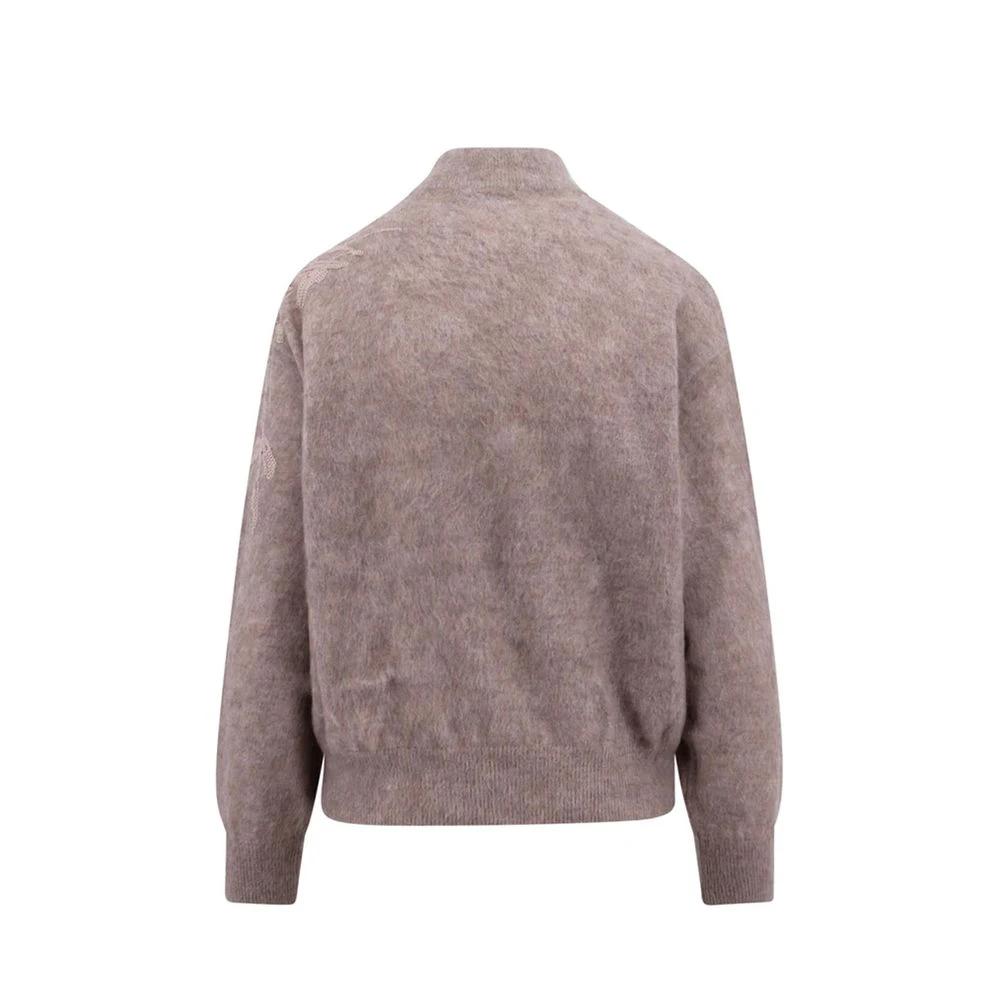 Brunello Cucinelli Beige Cashmere Sweatshirt by Brunello Cucinelli