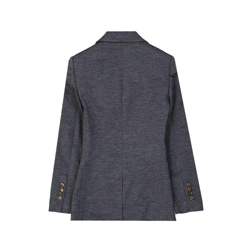 Brunello Cucinelli Gray Wool Blazer by Brunello Cucinelli