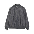 Brunello Cucinelli Gray Virgin Wool Bomber by Brunello Cucinelli