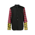 Comme Des Garçons Black Cotton Pattern Shirt by Comme Des Garçons