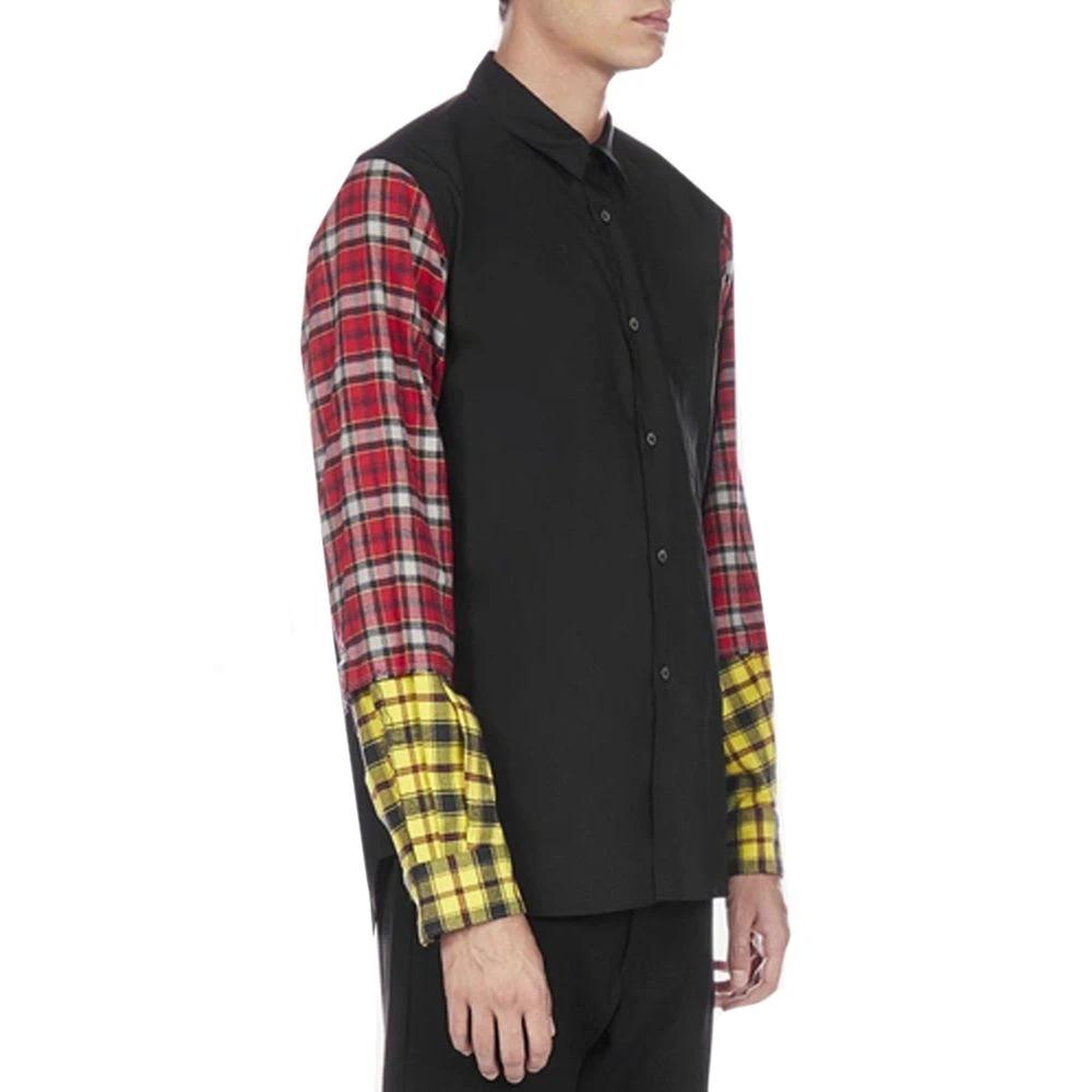 Comme Des Garçons Black Cotton Pattern Shirt by Comme Des Garçons