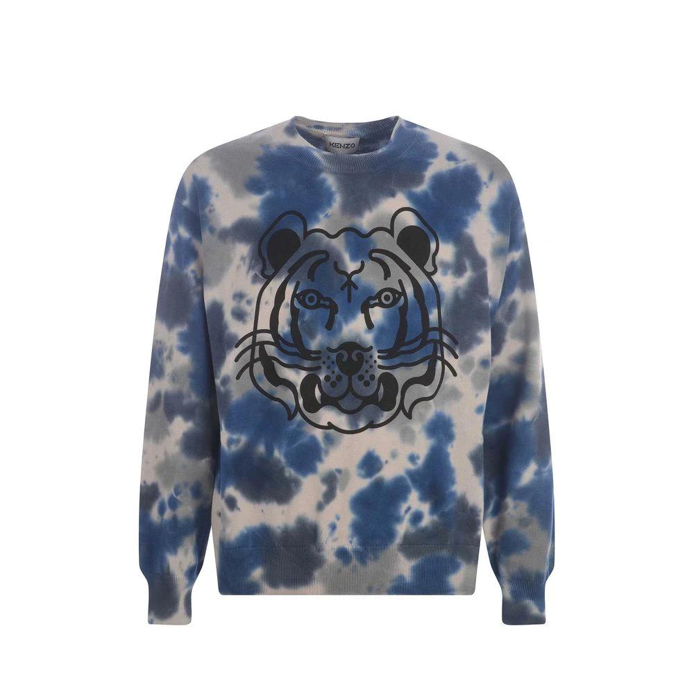 Kenzo Gray Cotton Sweatshirt by Kenzo