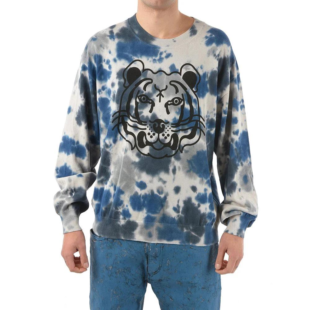 Kenzo Gray Cotton Sweatshirt by Kenzo