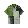 Kenzo Bicolor Cotton Shortsleeve Shirt by Kenzo