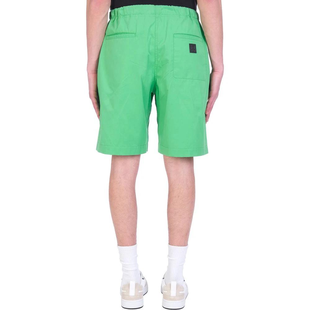 Kenzo Bicolor Cotton Shorts by Kenzo