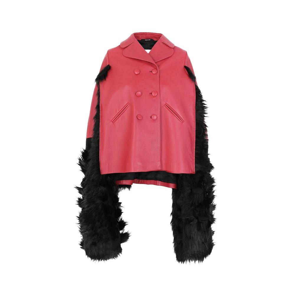 Maison Margiela Multicolor Leather Cloacks by Maison Margiela