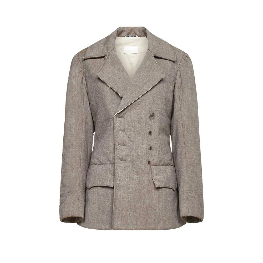 Blazer en laine marron Maison Margiela
