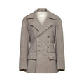 Blazer en laine marron Maison Margiela