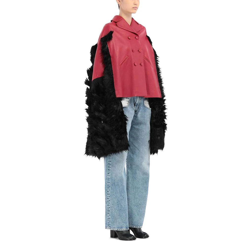 Maison Margiela Multicolor Leather Cloacks by Maison Margiela
