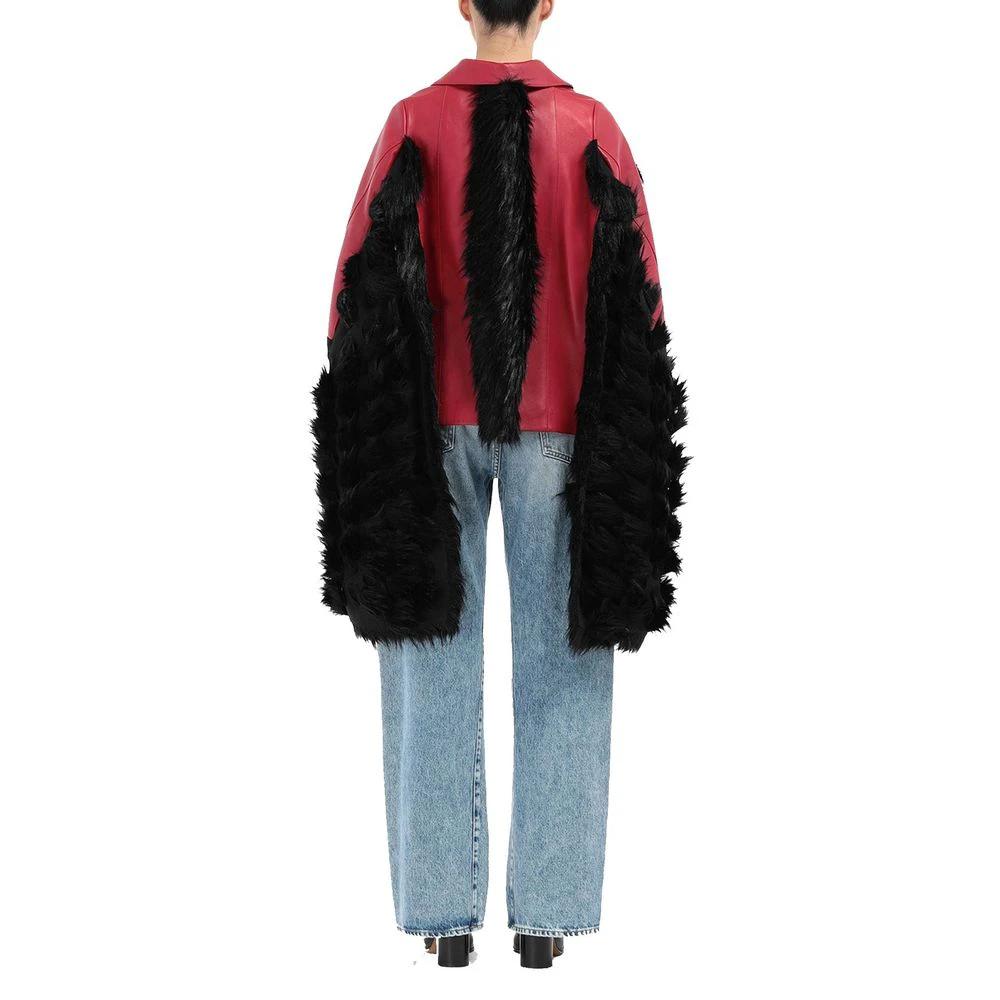 Maison Margiela Multicolor Leather Cloacks by Maison Margiela