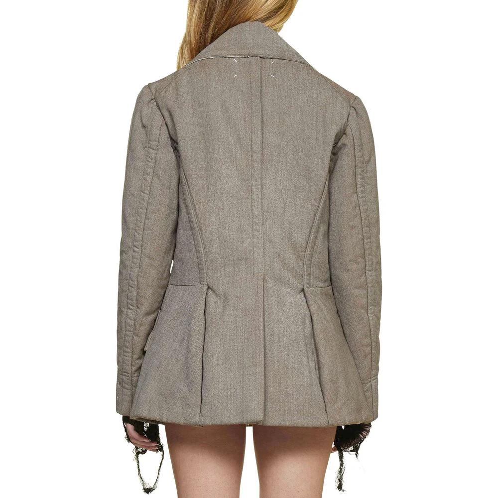 Blazer en laine marron Maison Margiela