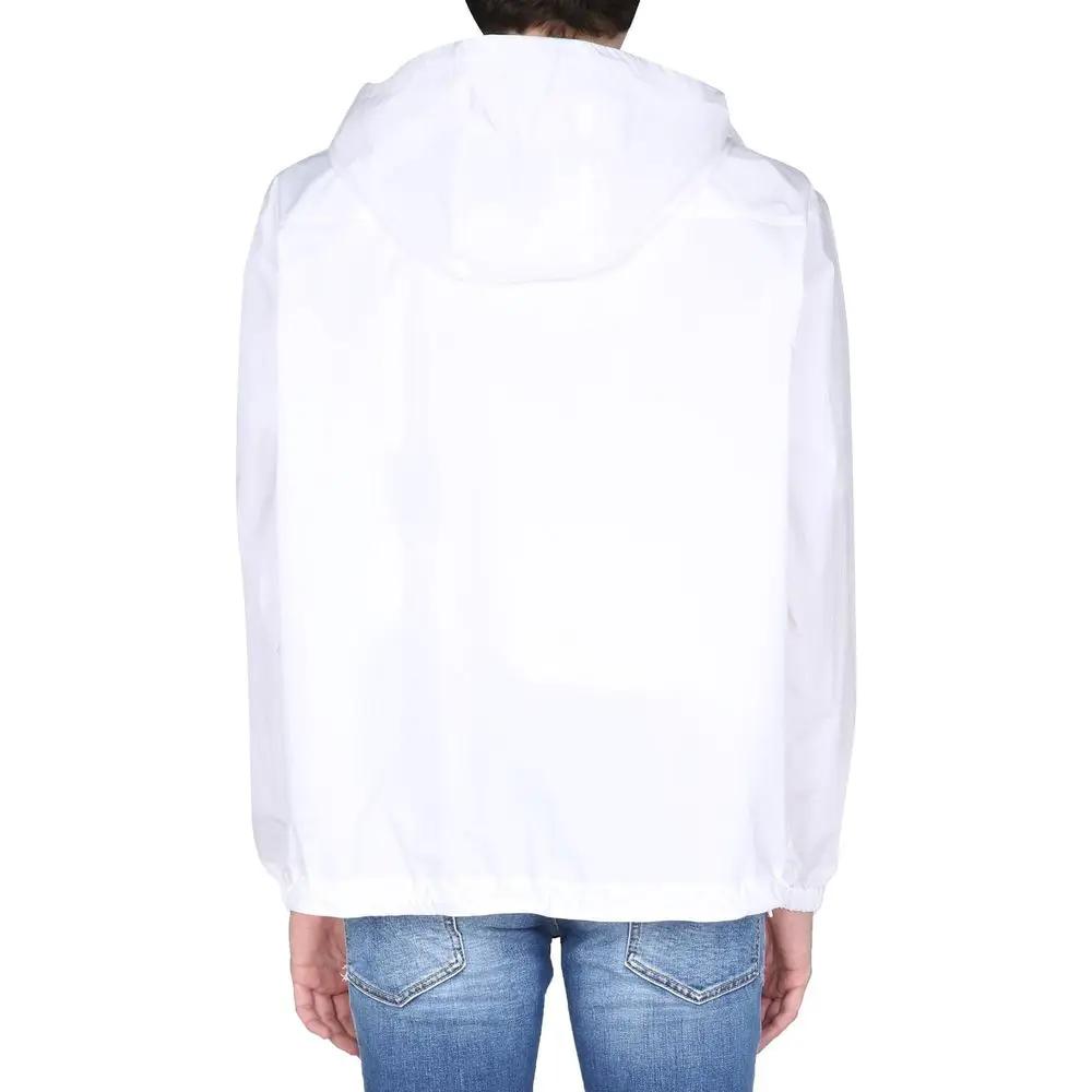 Dsquared² White Cotton Shell Jacket