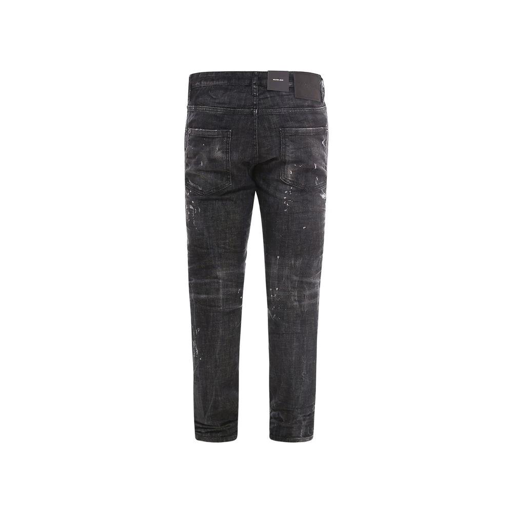 Dsquared² Black Cotton Jeans Denim by Dsquared²