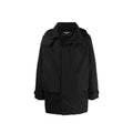 Dsquared² Black Nylon Shell Jacket by Dsquared²