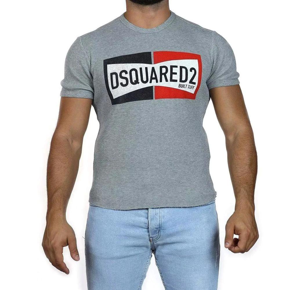 Dsquared² Gray Cotton T-Shirt by Dsquared²