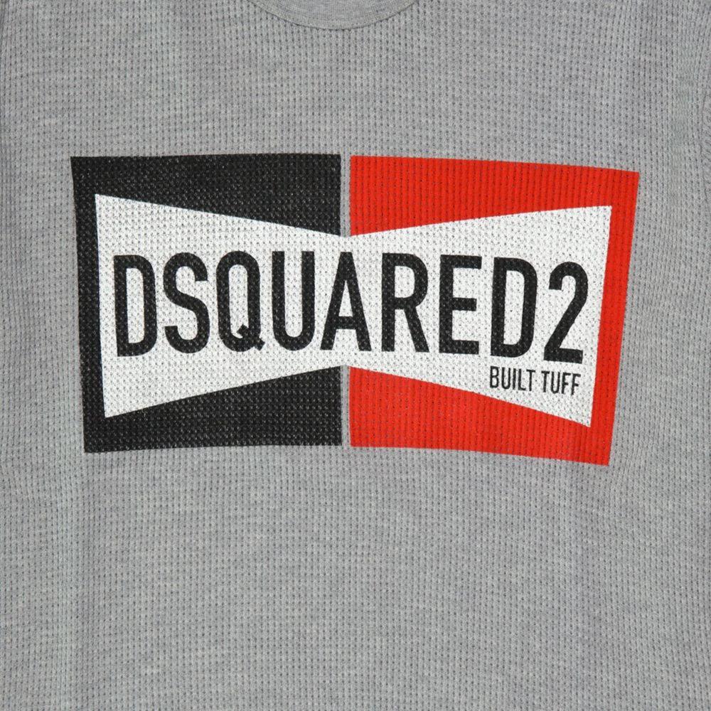 Dsquared² Gray Cotton T-Shirt by Dsquared²