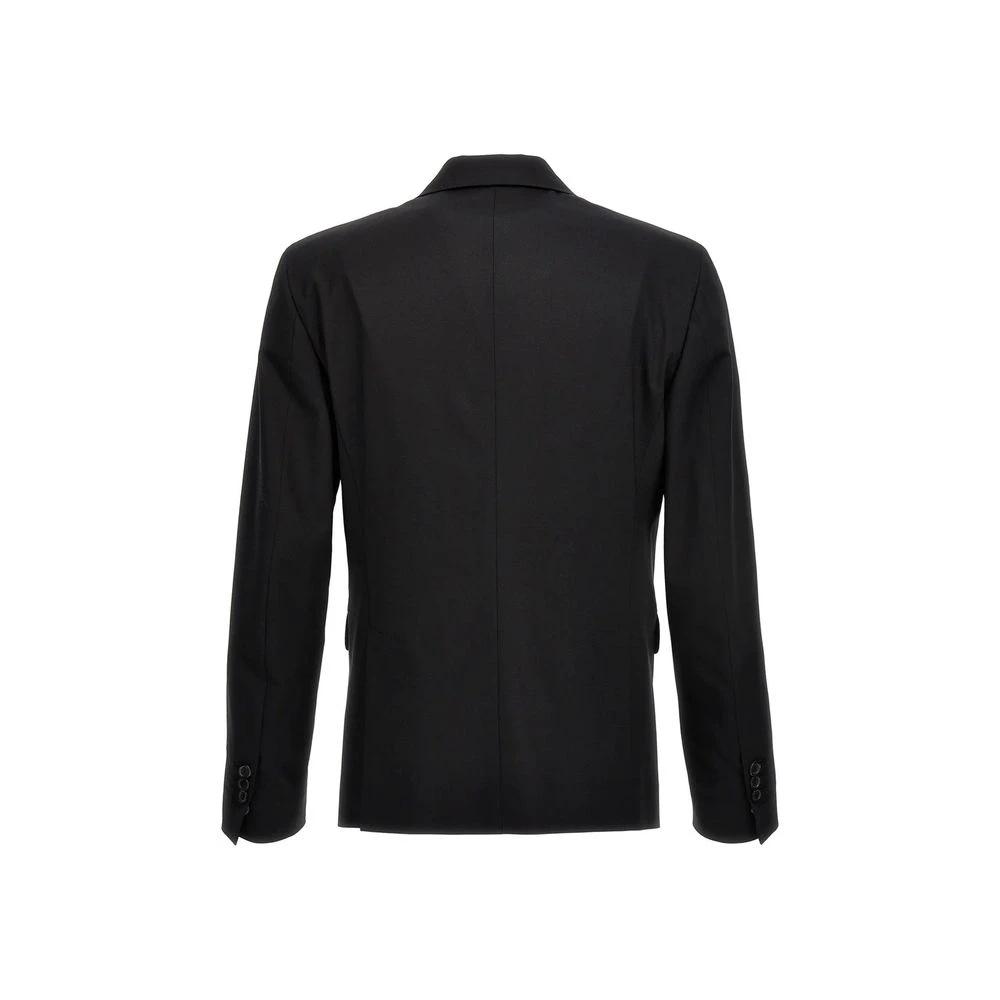 Dsquared² Black Elastane Two-Piece Suit by Dsquared²