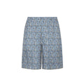 Fendi Blue Silk Short And Mini Shorts by Fendi