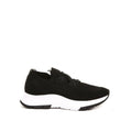 Gianvito Rossi Black Fabric Athletic Sneakers by Gianvito Rossi