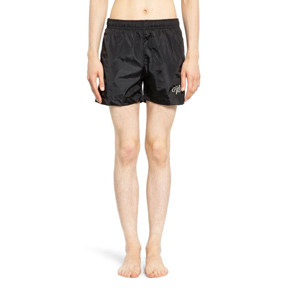 Givenchy Black Polyamide Swim Shorts by Givenchy