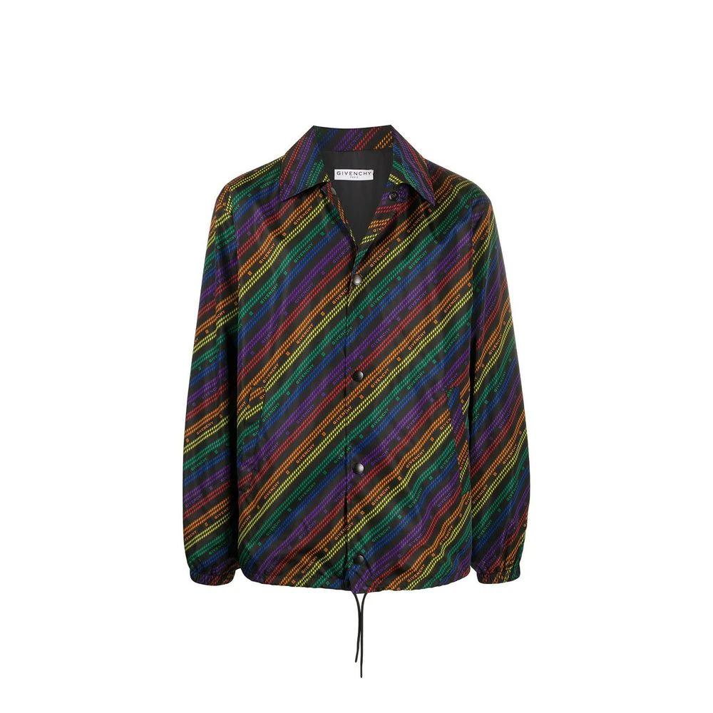 Givenchy Black Polyamide Shell Jacket by Givenchy