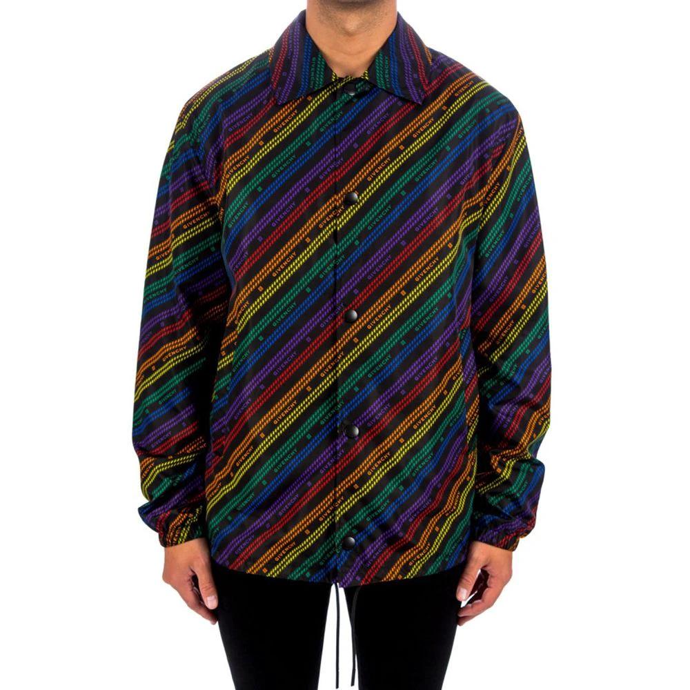 Givenchy Black Polyamide Shell Jacket by Givenchy