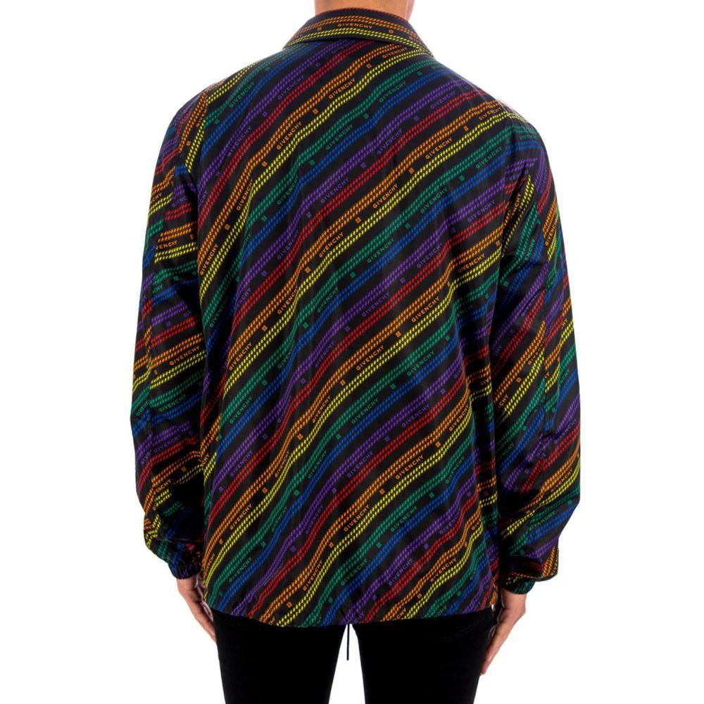 Givenchy Black Polyamide Shell Jacket by Givenchy
