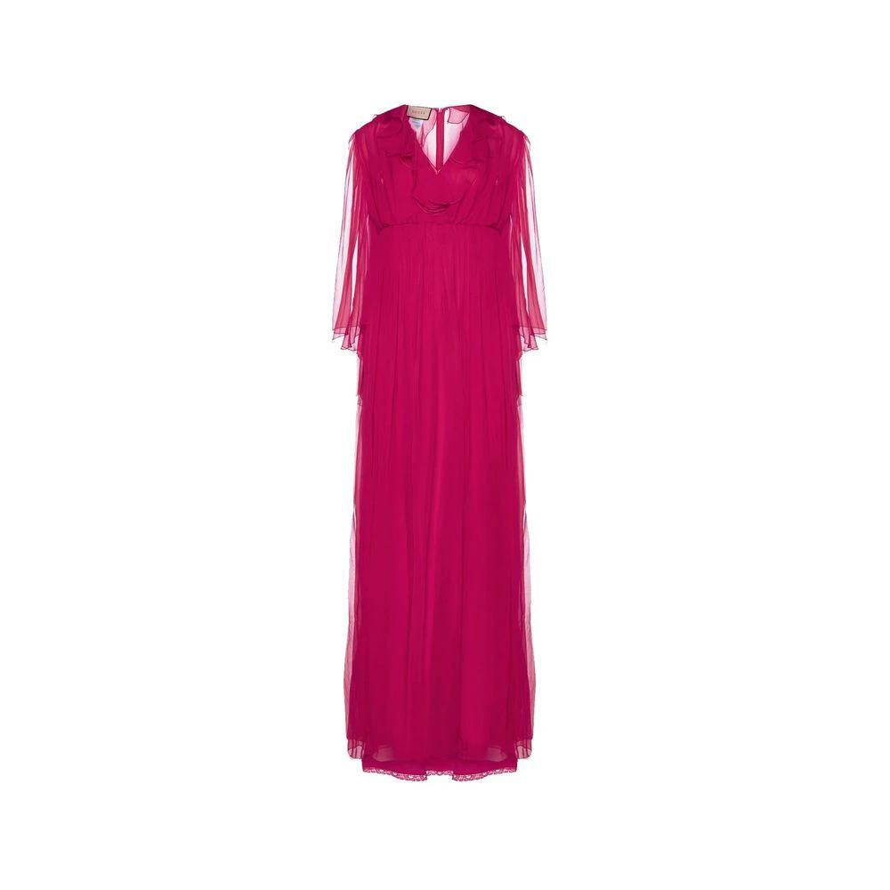 Gucci Multicolor Silk Casual Dress by Gucci