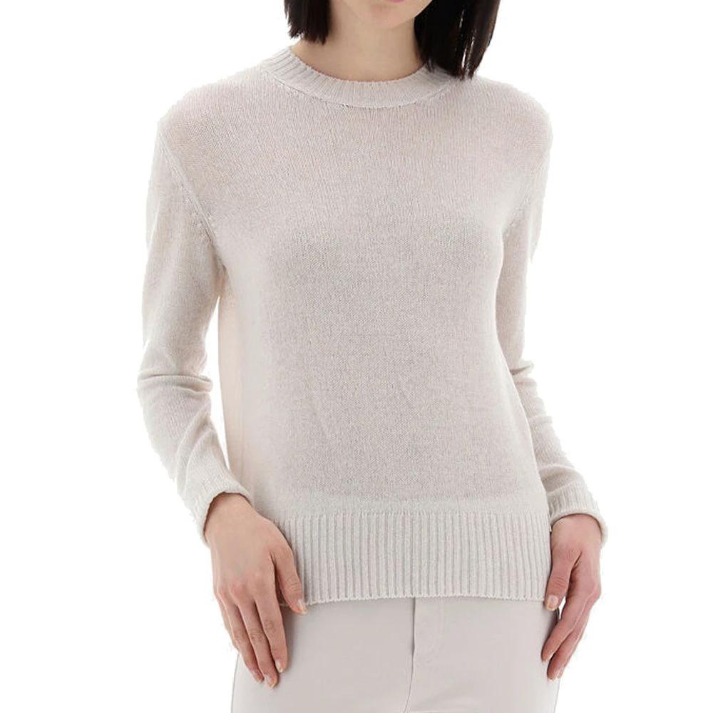 Herno White Cashmere Cashmere Sweater by Herno