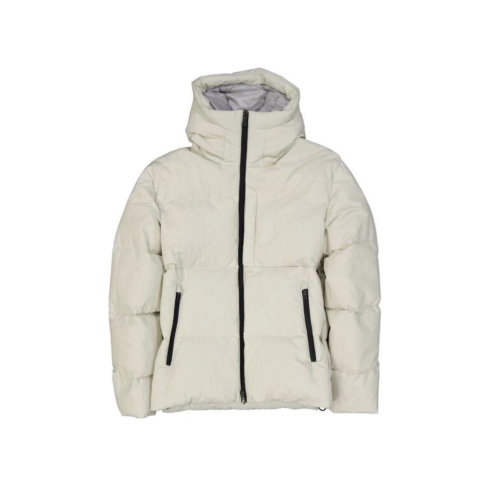 Herno White Polyamide Shell Jacket by Herno