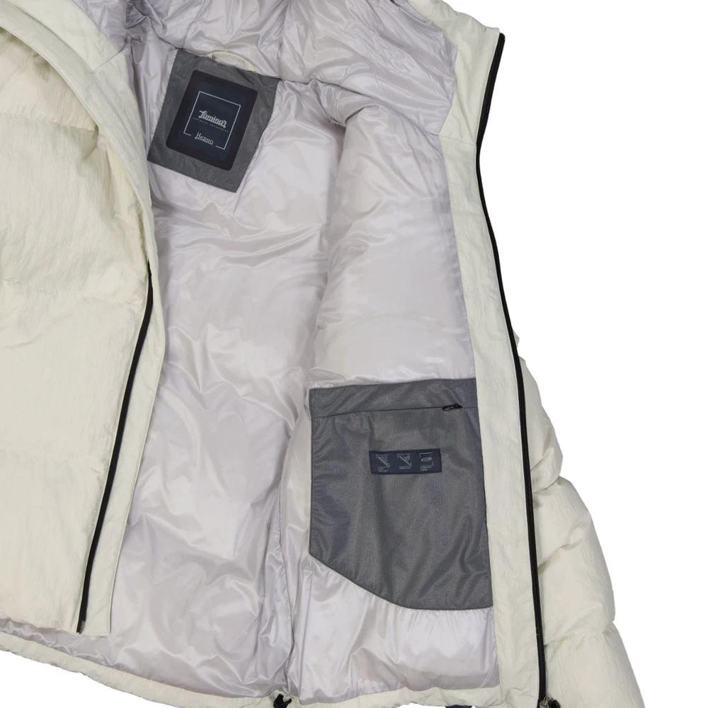 Herno White Polyamide Shell Jacket by Herno