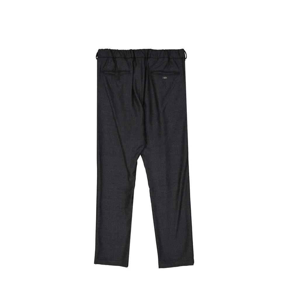 Herno Gray Wool Casual Pants by Herno
