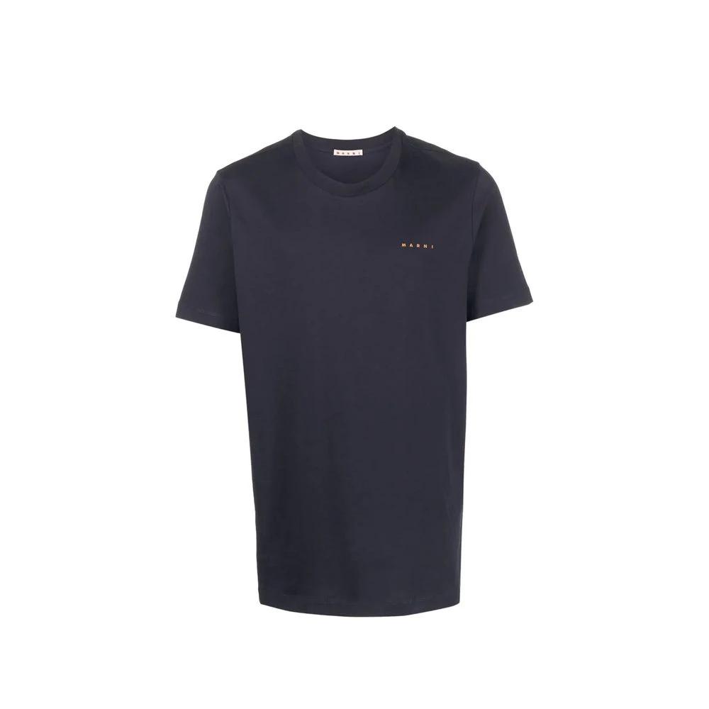 Marni Black Cotton T-Shirt by Marni
