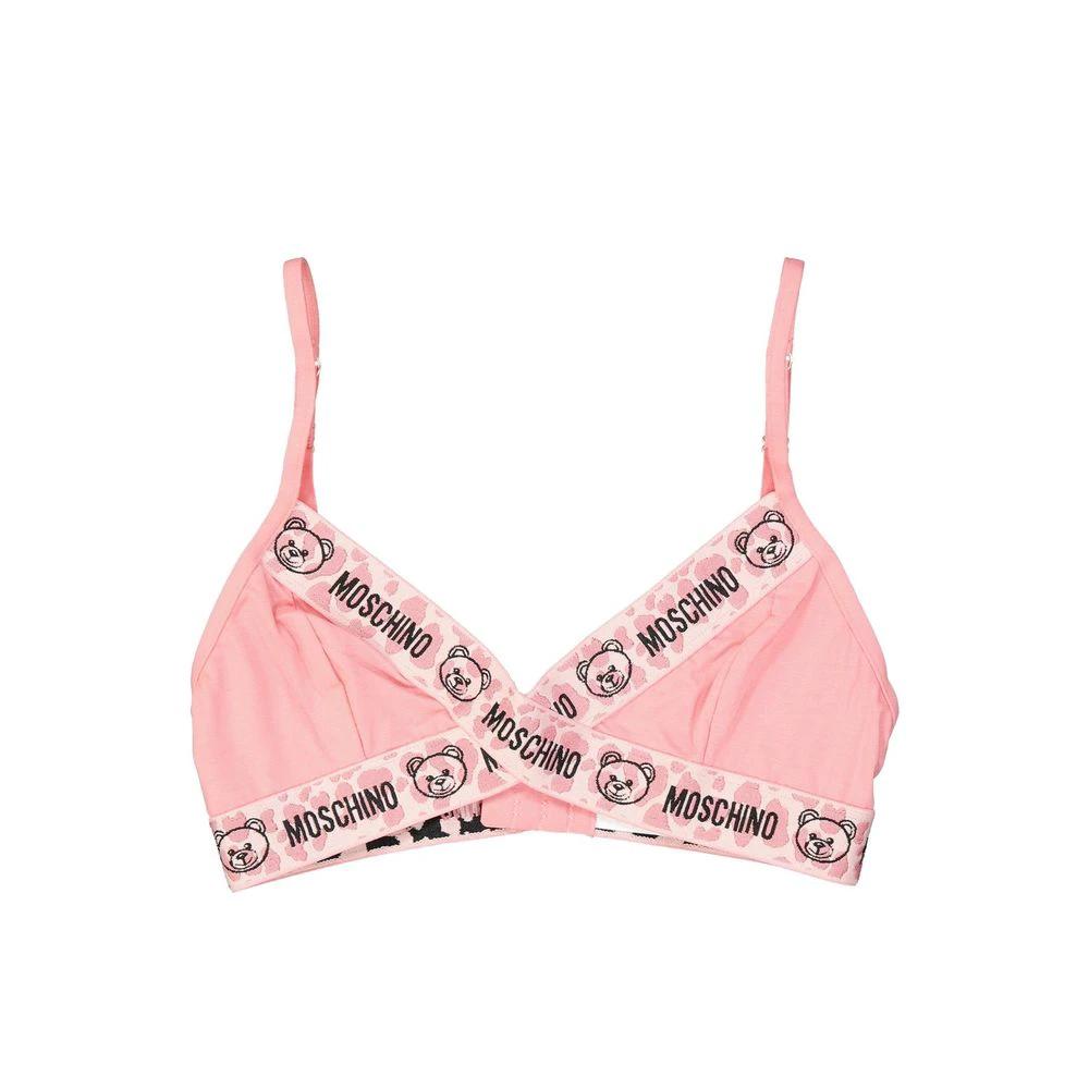 Moschino Multicolor Cotton Bra by Moschino