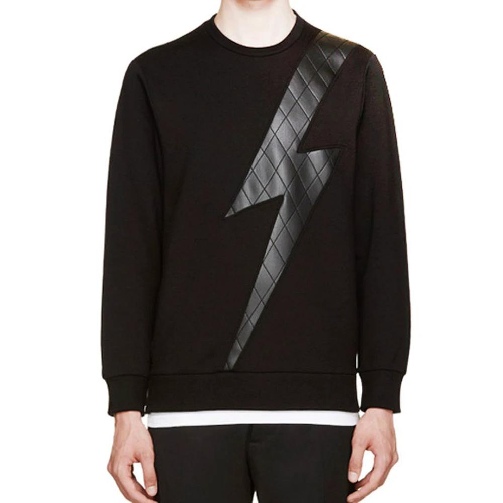 Neil Barrett Black Lyocell Sweatshirt by Neil Barrett