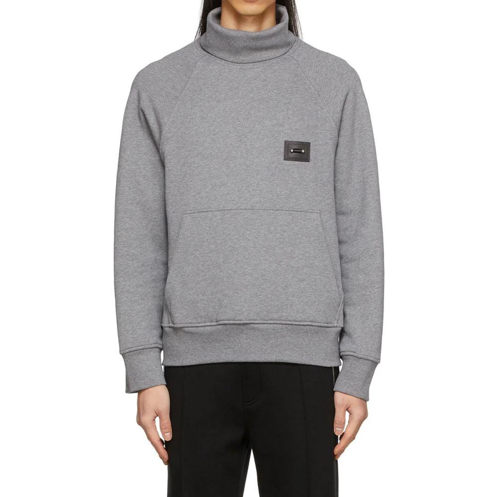 Neil Barrett Gray Cotton Sweatshirt by Neil Barrett