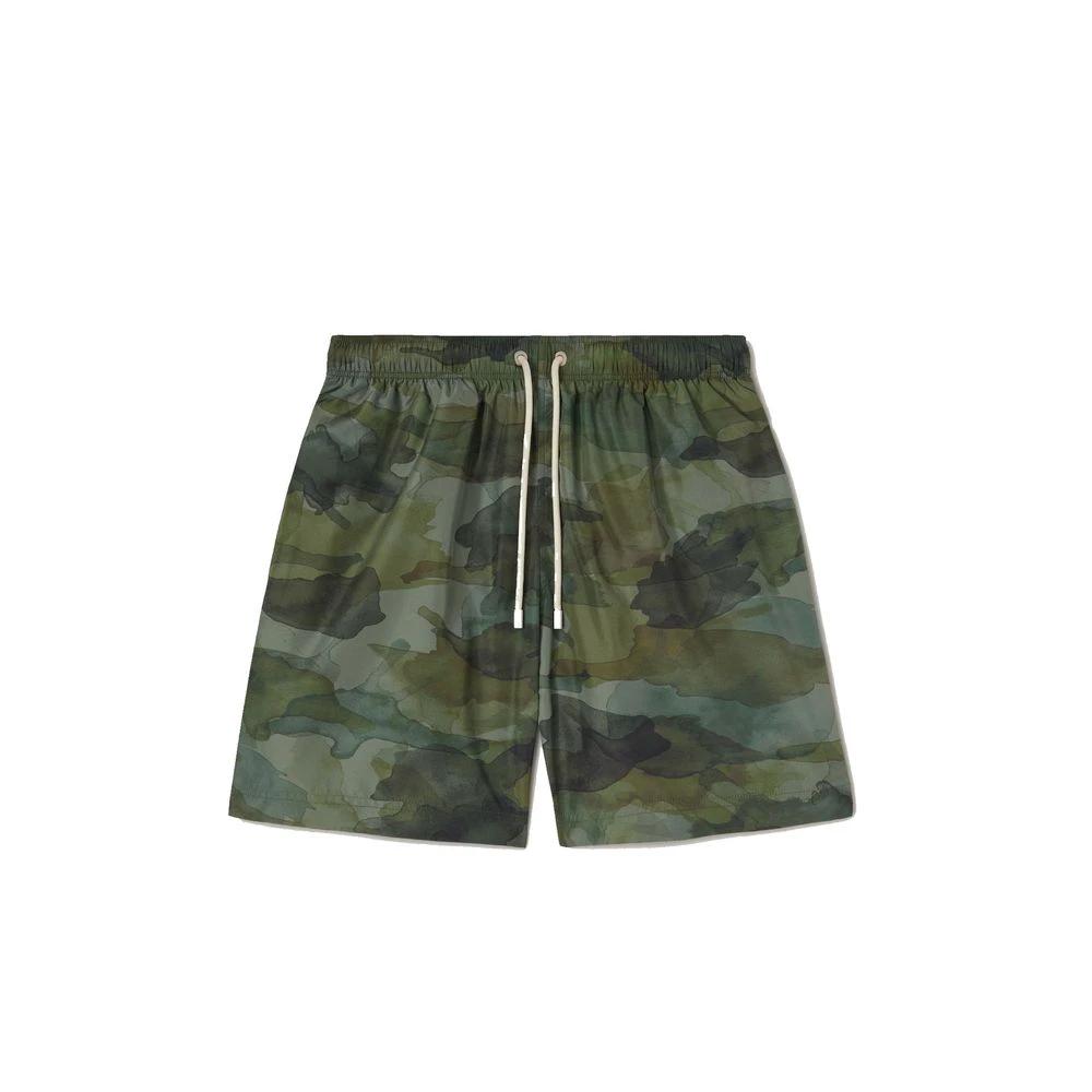 Palm Angels Bicolor Polyester Swim Shorts by Palm Angels