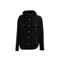 Palm Angels Black Denim Shirt by Palm Angels