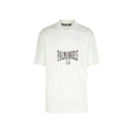 Palm Angels White Cotton Polo Shirt by Palm Angels