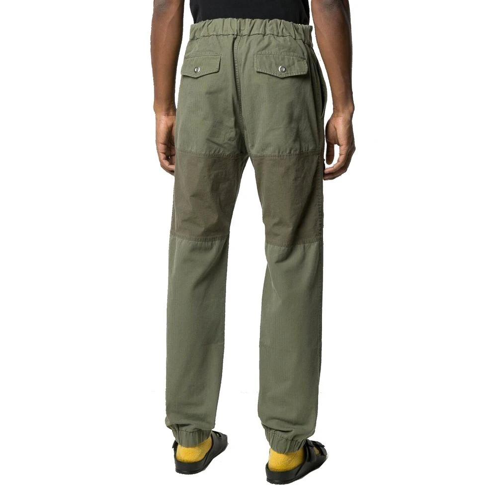 Palm Angels Bicolor Cotton Cargo Pants by Palm Angels