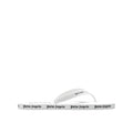 Palm Angels White Rubber Slides by Palm Angels