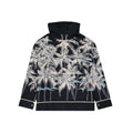 Palm Angels Black Cotton Pattern Shirt by Palm Angels
