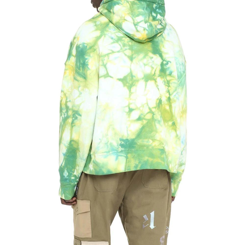 Palm Angels Bicolor Cotton Sweatshirt by Palm Angels