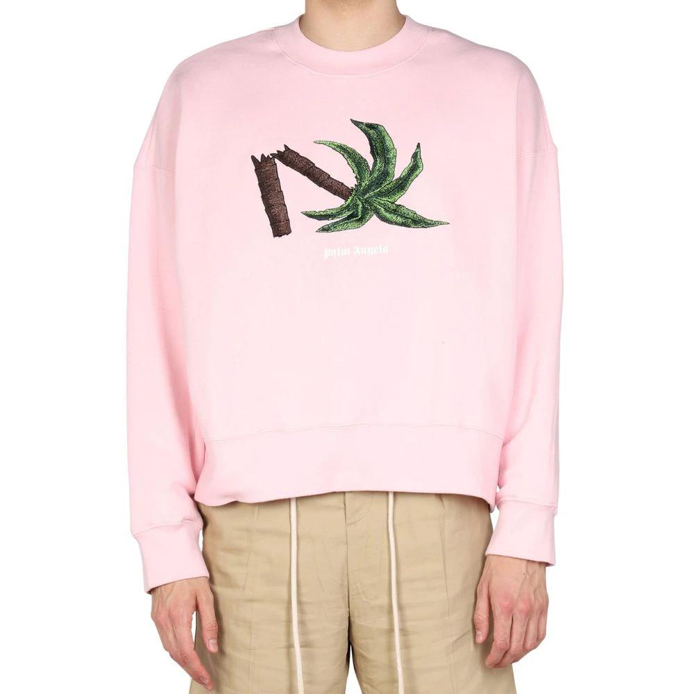 Palm Angels Multicolor Cotton Sweatshirt by Palm Angels