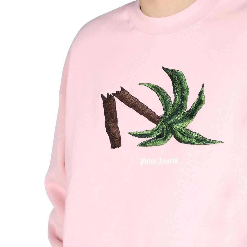 Palm Angels Multicolor Cotton Sweatshirt by Palm Angels