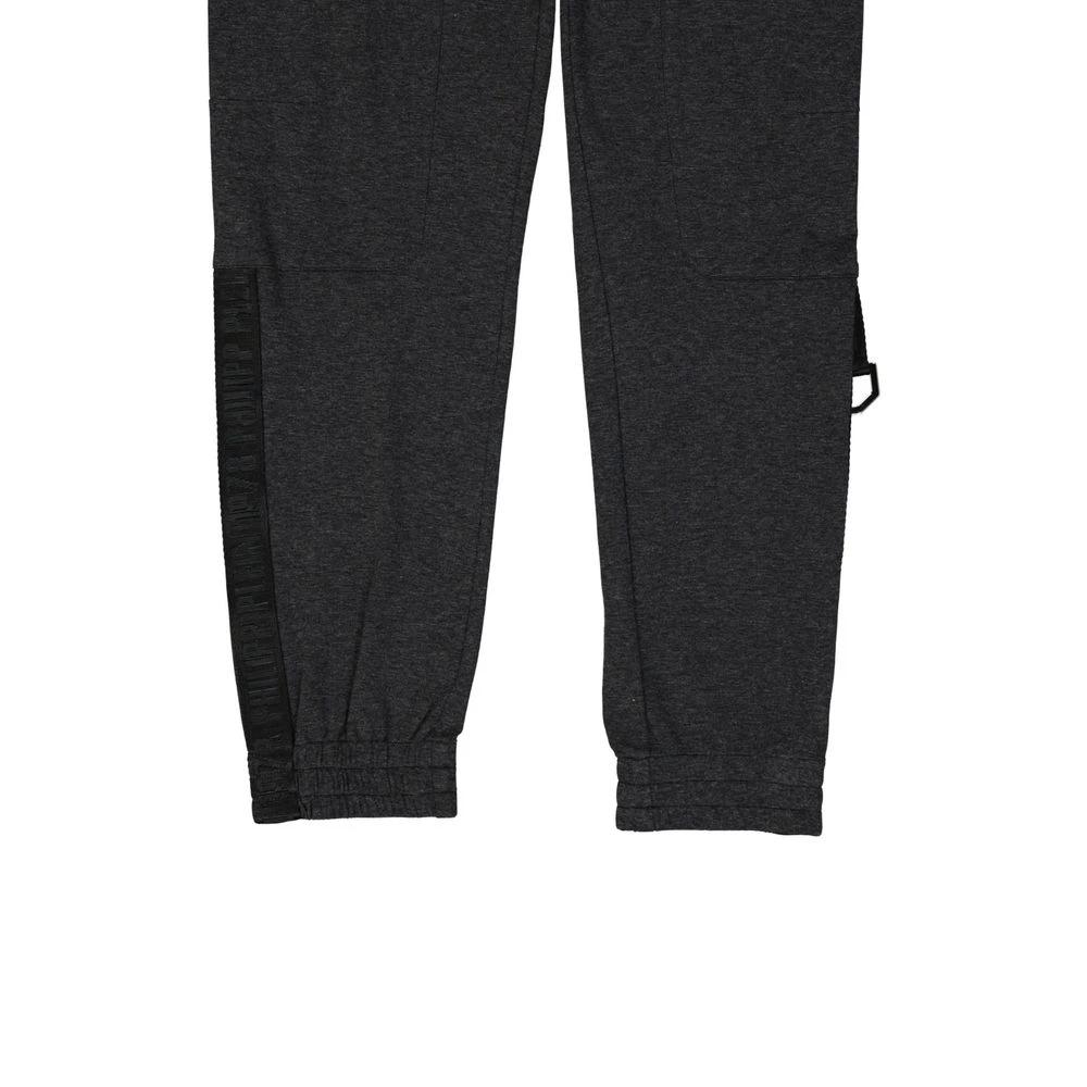 Philipp Plein Gray Cotton Joggers (Workout Pants) by Philipp Plein