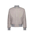 Salvatore Ferragamo Gray Polyester Bomber by Salvatore Ferragamo