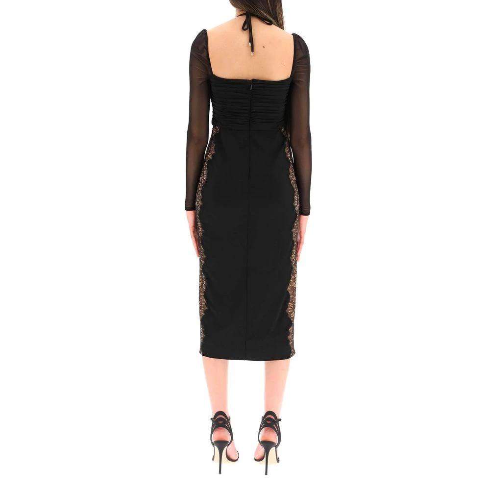 Self-Portrait Black Polyester Cocktail Dress by Self-Portrait