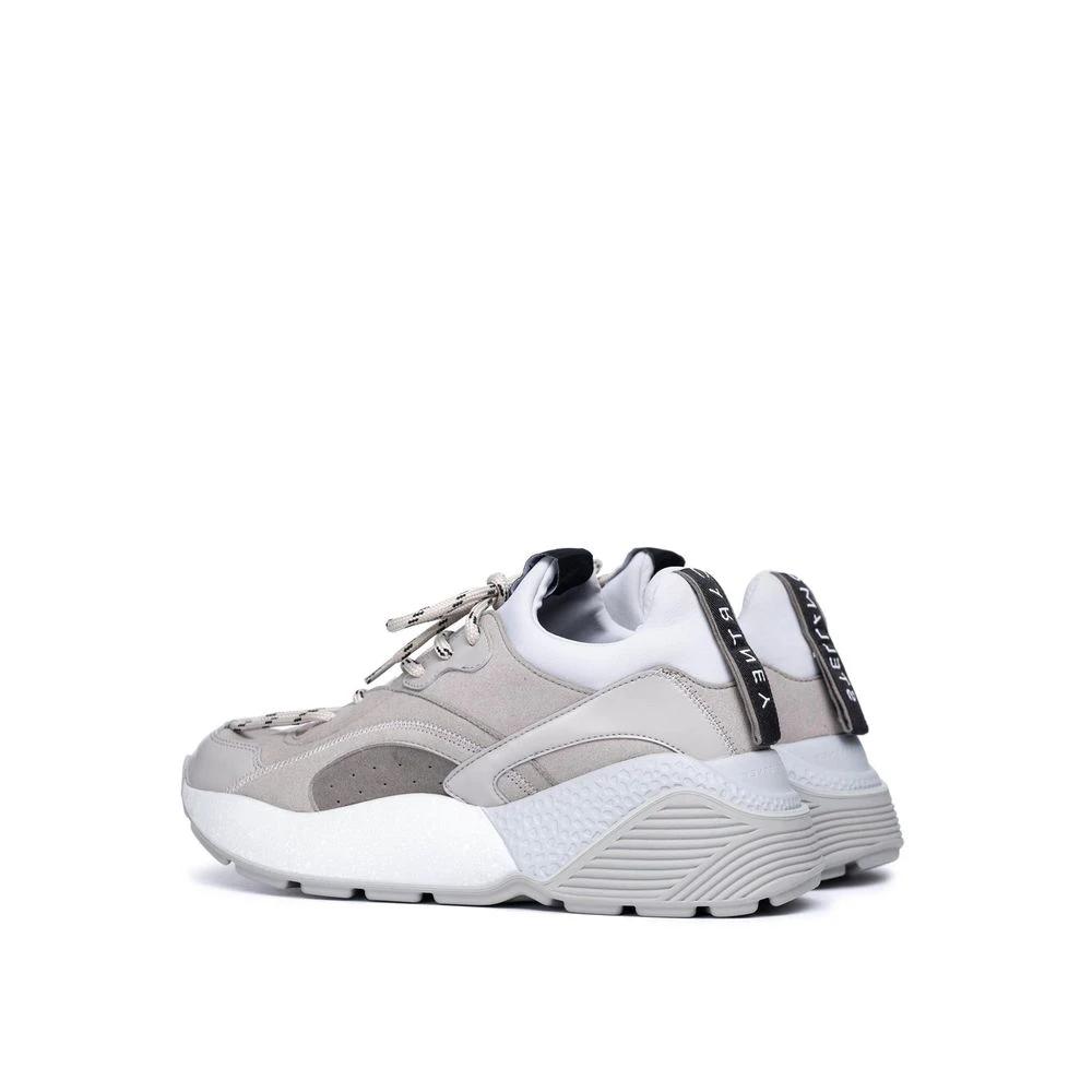 Stella McCartney Gray Vegan Leather Chunky Sneakers by Stella McCartney