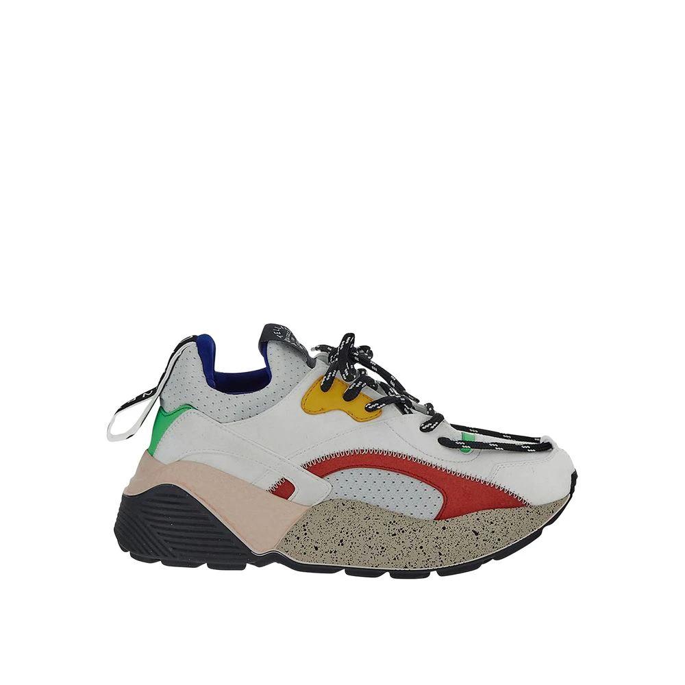 Stella McCartney White Vegan Leather Chunky Sneakers by Stella McCartney